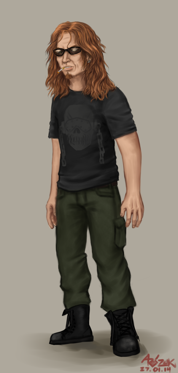 Young Postal Dude By Red Szajn Dude Postal Going Postal
