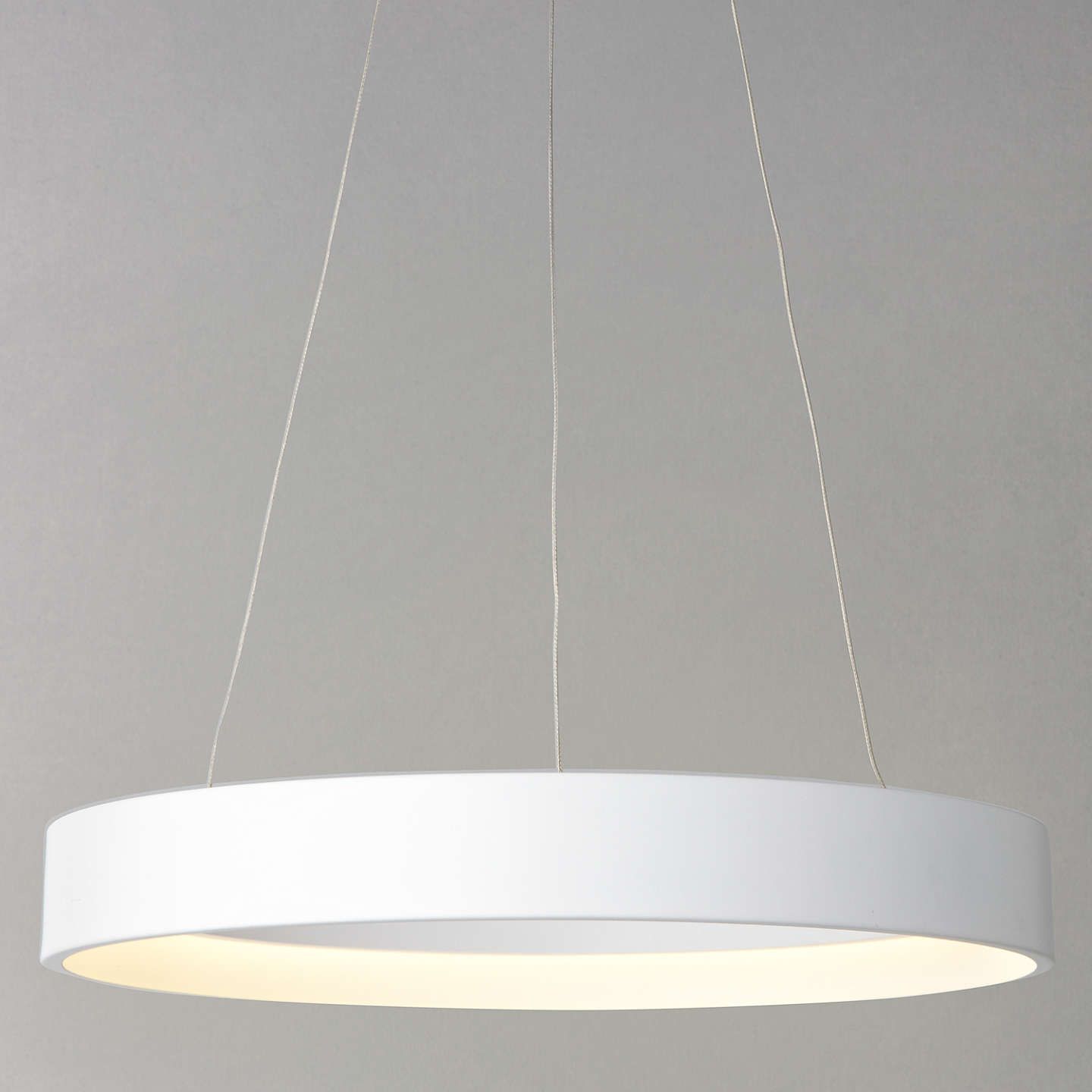 John Lewis Partners Jorgen Led Hoop Ceiling Pendant White Lighting Ceiling Lights Led Hoops