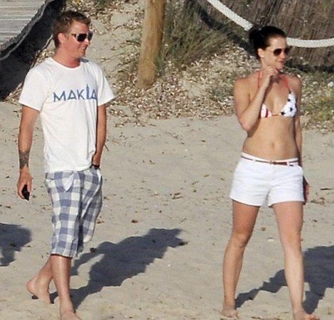 raikkonen with girl friend kimi raikkonen 07 the iceman the