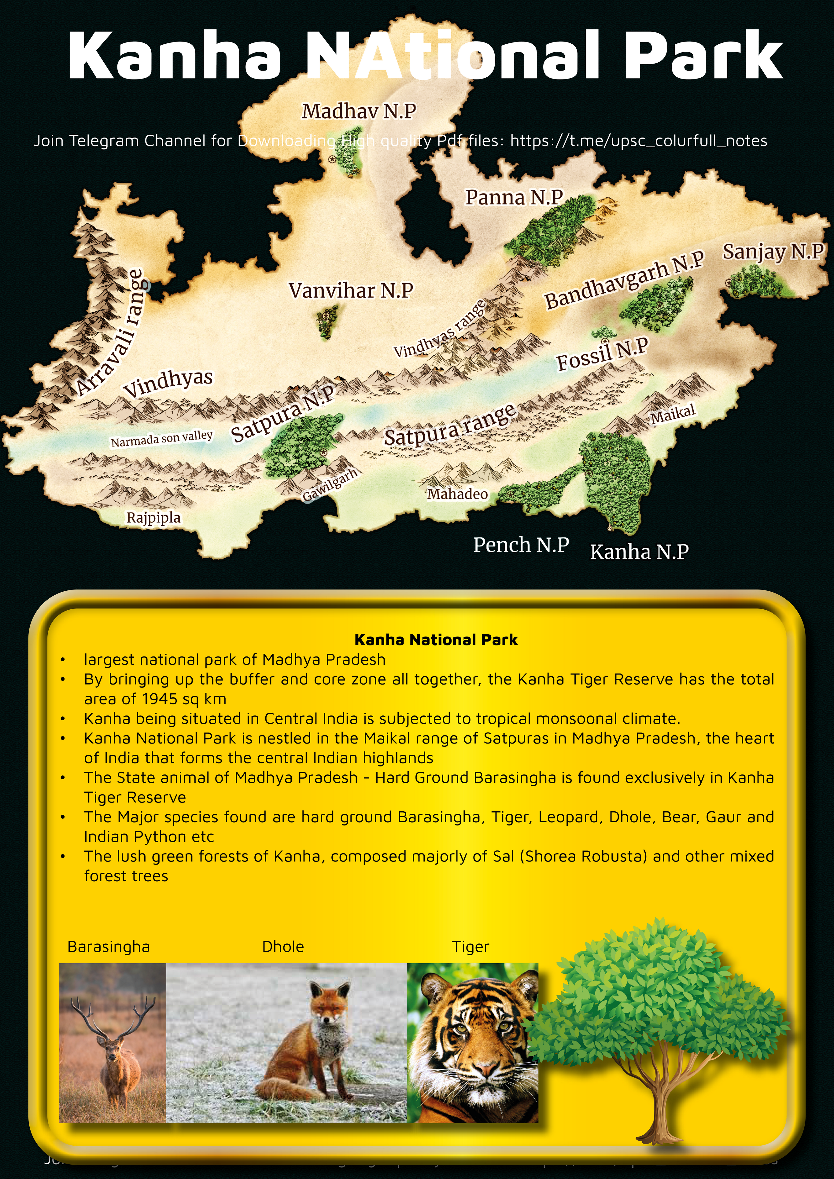 Kanha National Park. All national Park of Madhya pradesh with beautifull detailed maps. | National parks, National parks trip, Madhya pradesh