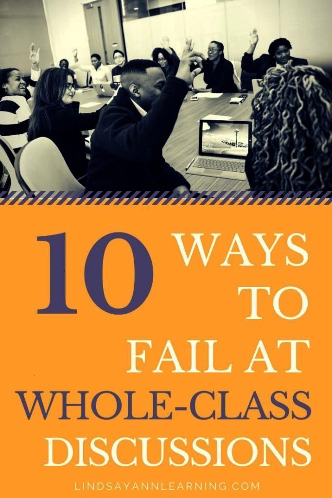 class discussion can be effective...but teachers can overuse this discussion strategy. This English