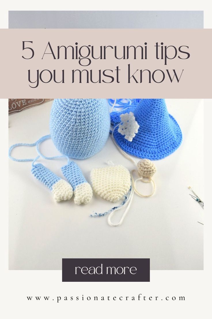 5 Amigurumi tips you must know as a beginner amigurumi crocheter. Learn how to invisible decrease, how to change color for amigurumi, how to make the perfect finish. All the basic information you must know for amigurumi.