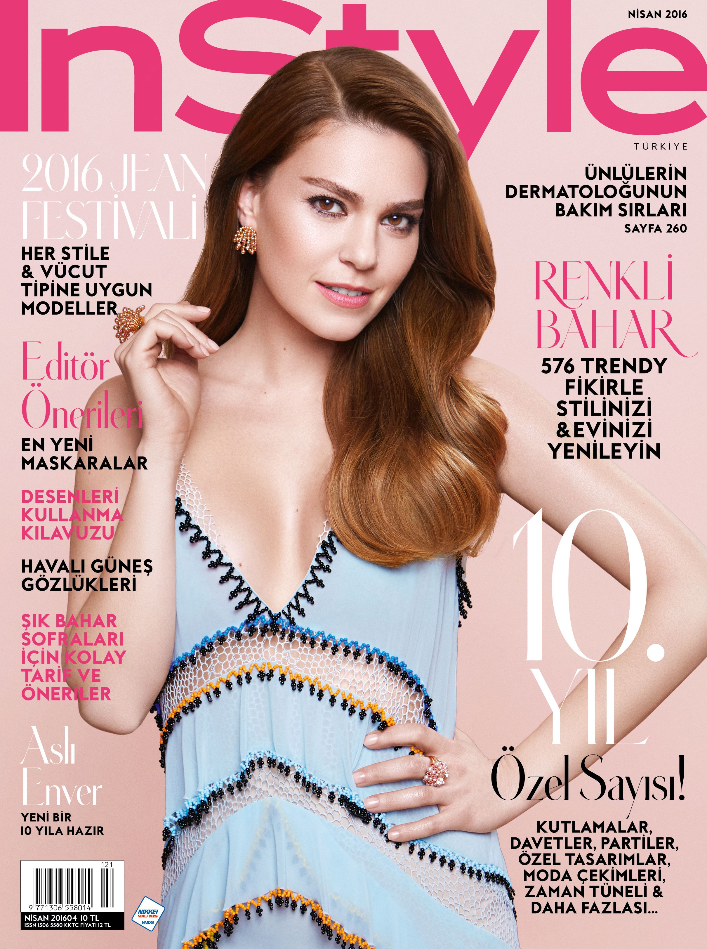 Asli Enver Nisan 2016 Stil Guzellik Kadinlar Kadin