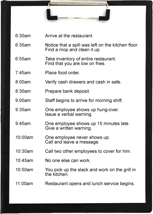 how to not fail at a running restarant manager duties restaurant manager duties