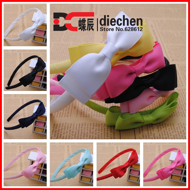 lazos bonitos de colores sólidos 1 ud. diademas tiara de boutique aro capilar para niño accesorios para el cabello Cintas de pelo para niña y niño lazos bonitos de colores sólidos 1 ud. diademas tiara de boutique aro capilar para niño accesorios para el cabello Cintas de pelo para niña y niño