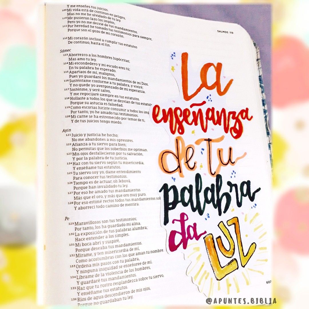 Salmos 119 130 NTV Bullet Journal Journal salmos-119-130-ntv-bullet-journal-journal