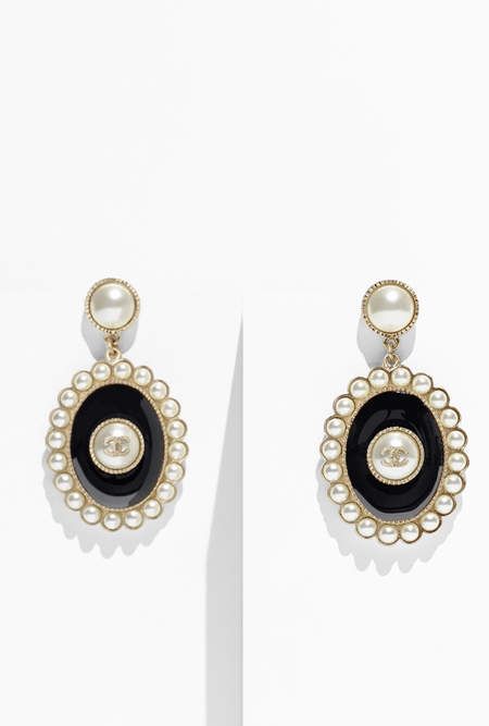 Authentic Chanel Cc Triple Star Drop Earrings Drop Earrings Chanel Jewelry Earrings Chanel Boutique