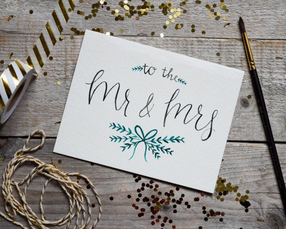 Download Mr & Mrs Wedding Card Wedding Congratulations Card