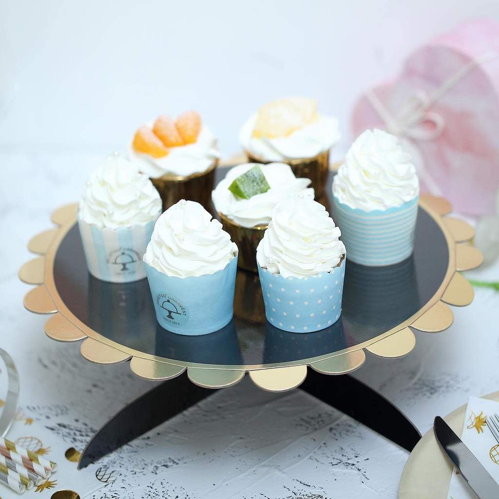 vintage cake stands cardboard