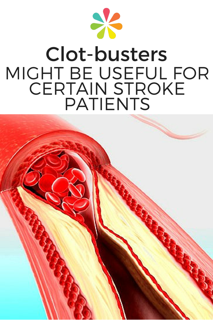 Clot-Busters Might Be Useful for Previously Dependent Stroke Patients Clot-Busters Might Be Useful for Previously Dependent Stroke Patients