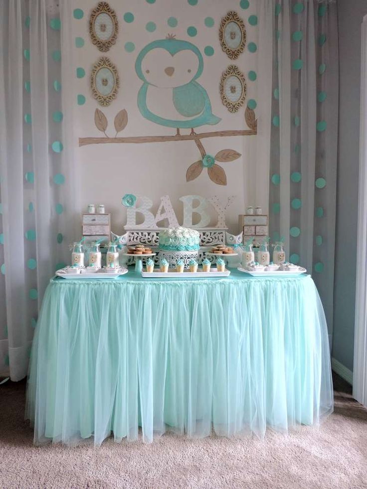 Baby Shower Owl Ideas Part - 18: Baby Owl Baby Shower Party Ideas | Photo 1 Of 25 | Catch My Party