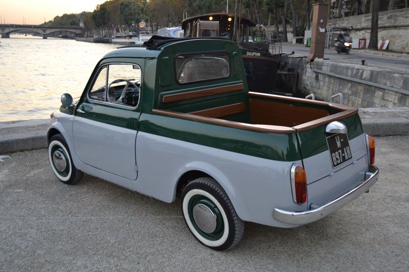 Fiat 500 Pick Up Very Cute I Have Never Seen One Like This Fiat 500 Pick Up Very Cute I Have Never Seen One Like This
