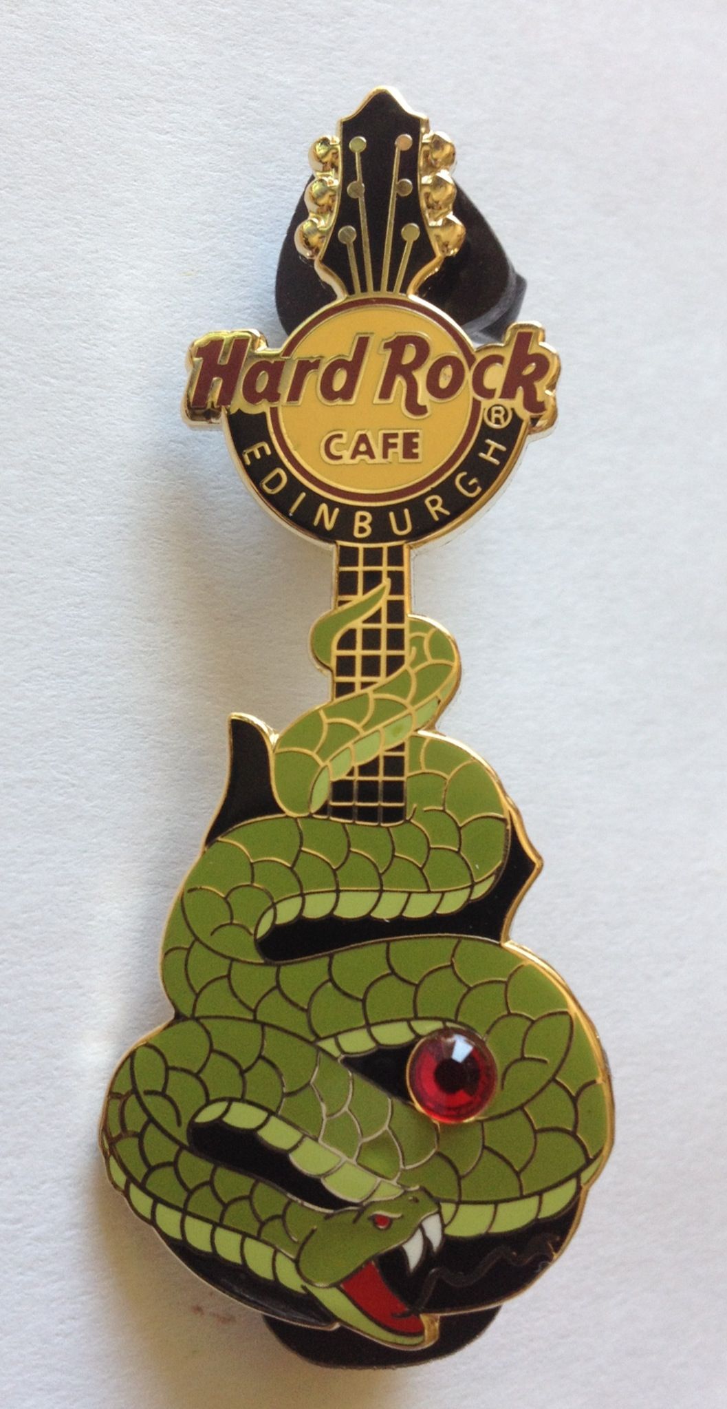Hard Rock Cafe Edinburgh Year Of The Snake Guitar Hard Rock Cafe Edinburgh Year Of The Snake Guitar