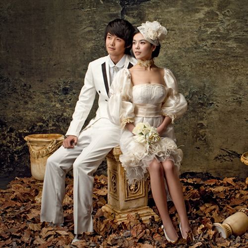creative edwardian style couples short wedding dress clothing masquerade halloween costume ideas sku 307048