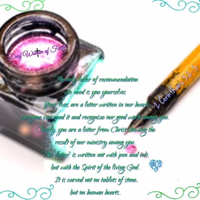 2 corinthians 3 2 3 the only letter of recommendation we 2 corinthians letter of recommendation