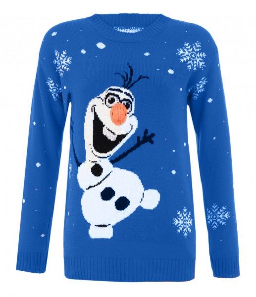 men's frozen christmas jumper