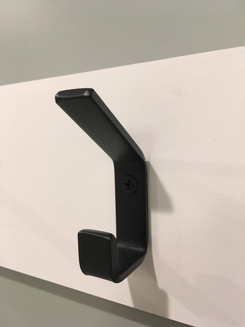 Modern FarmHouse Coat Hook Iron Metal Modern FarmHouse Coat Hook, Iron Metal