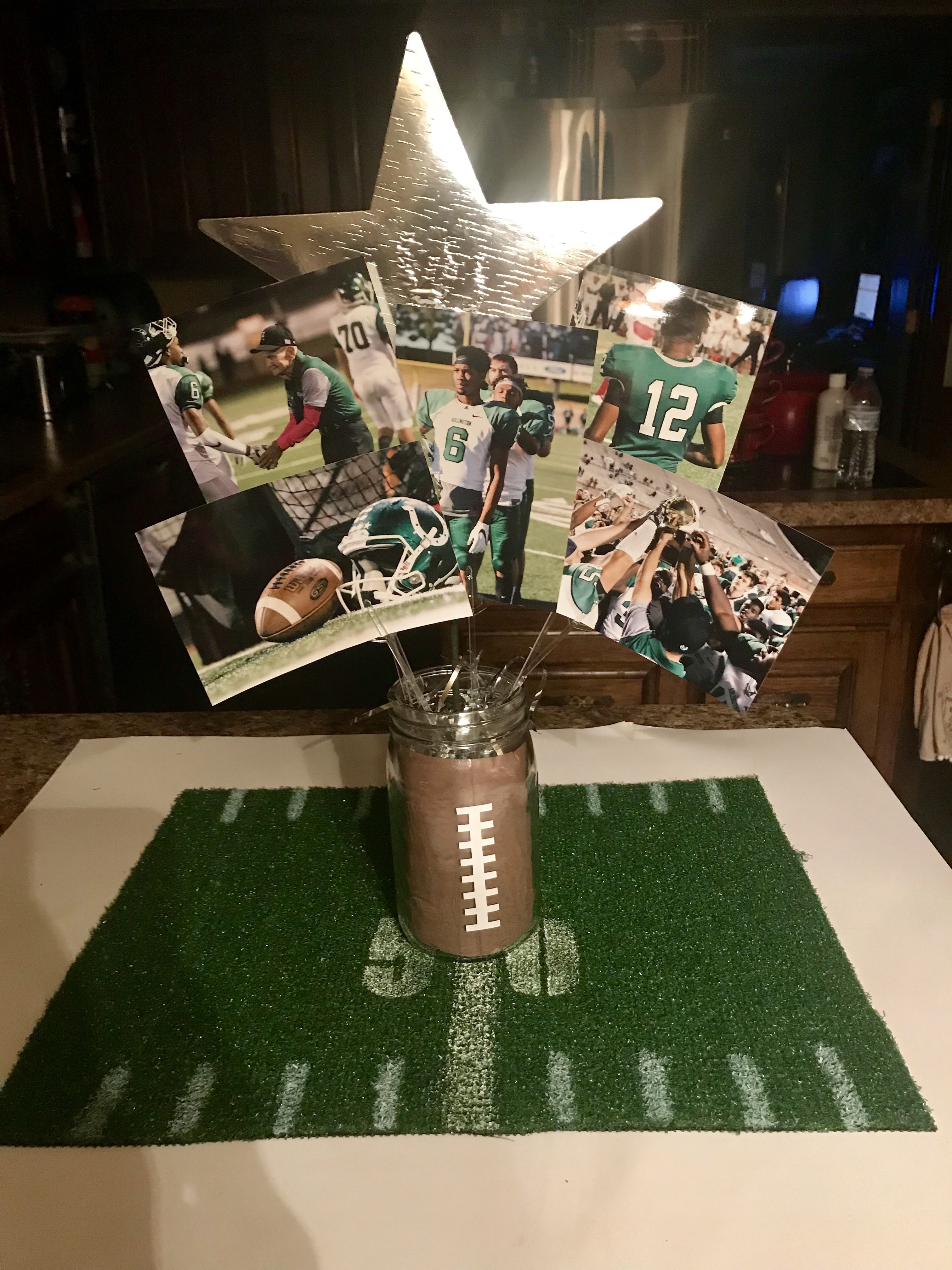 Football Banquet Centerpieces Football Theme Party Football Banquet 1807191e4b249848ea4f0532b91aab3c