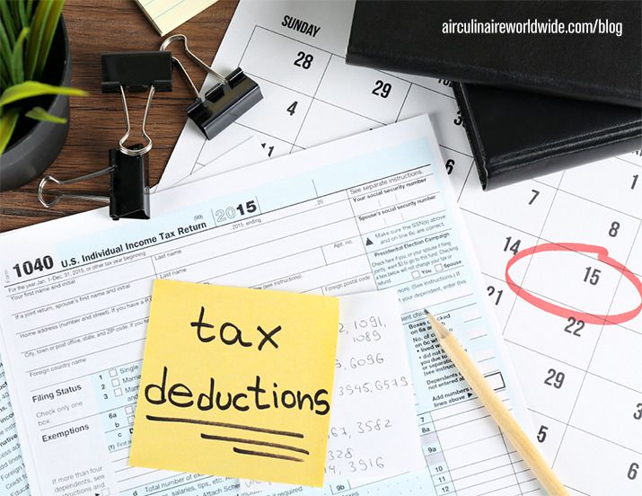 Flight Attendant Tax Deductions Worksheet