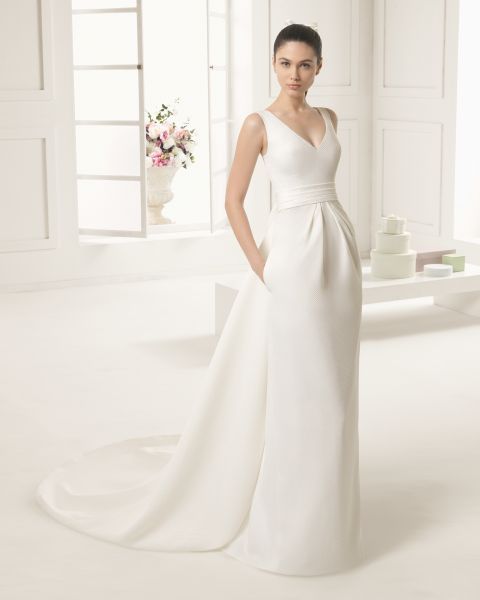 40 vestidos de novias para bajitas, tendencias 2016. ¡alarga tu