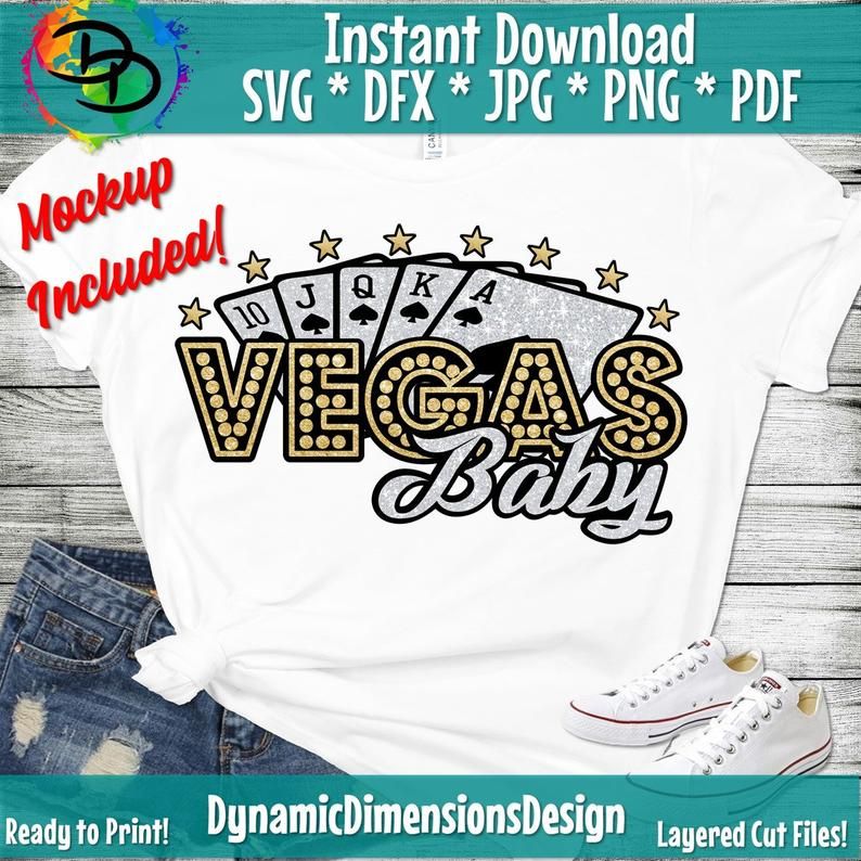 Download LAS VEGAS SVG las vegas shirt svg Vegas Baby svg casino image 0 | Vega shirt, Vegas, Baby svg