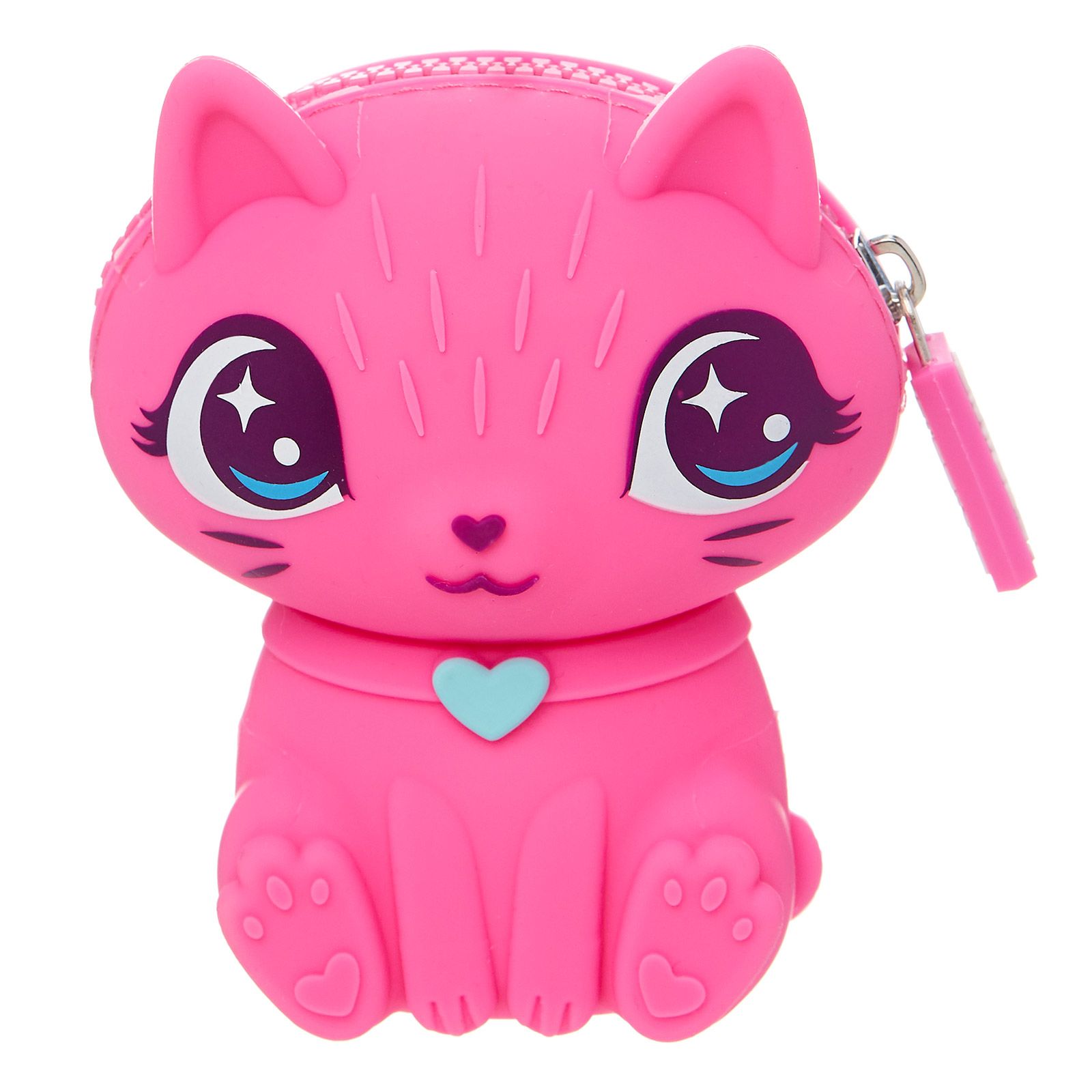 Smiggle Besties Pencil Case fluffy plush Penguin Scented pompom zip bestie pink
