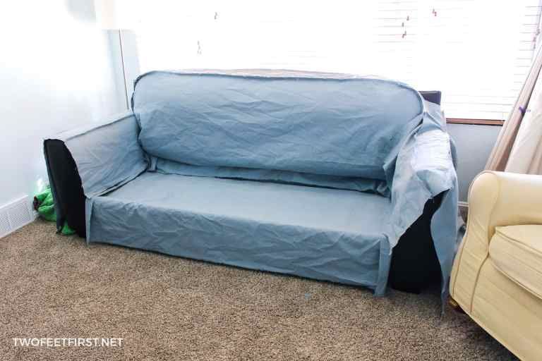 How To Make A Sofa Slipcover Capa De Sofá Reforma Moveis How To Make A Sofa Slipcover Capa De, Make Slipcover For Sofa