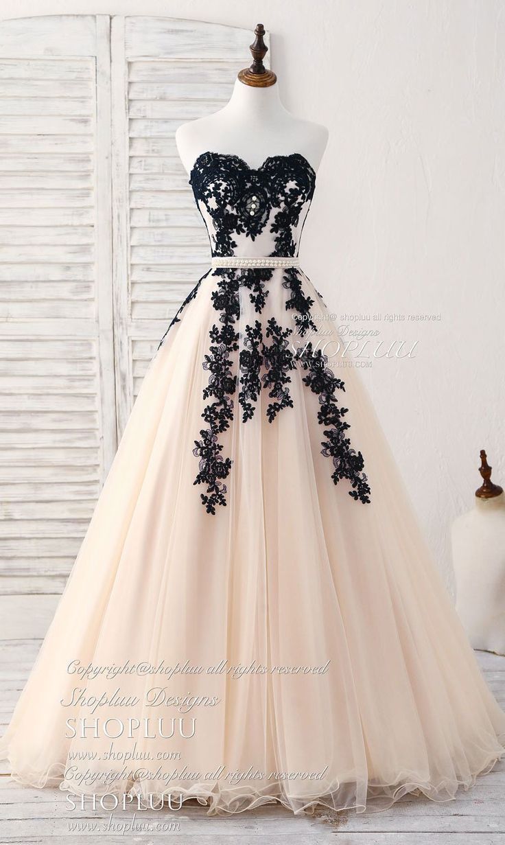 Schwarzes Tüllapplikations-langes Abschlussballkleid, schwarzes Schwarzes Tüllapplikations-langes Abschlussballkleid, schwarzes