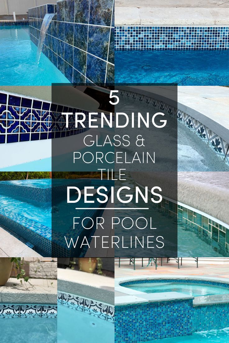 Picking the right pool waterline tile is essential for creating the perfect aesthetic for your backyard oasis. It’s the finishing piece that ties together your entire outdoor space. But with so many options, where do you start your search? To help you get started, we’ve compiled 5 pool waterline trends for 2022. Swimming Pool Tiles, Swimming Pools Backyard, Swimming Pool Designs, Spa Pool, Backyard Pool Landscaping, Backyard Pool Designs, Backyard Oasis, Patio, Mosaic Pool Tile