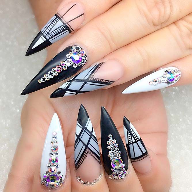 Best Stiletto Nails Designs, Ideas, Tips, For You Pinterest 21 Cute Stiletto Nails Designs for Your Inspiration Observe top cute stiletto nails designs and pick one for your next manicure. Follow trends with us. - Best Stiletto Nails Designs, Ideas, Tips, For You Pinterest