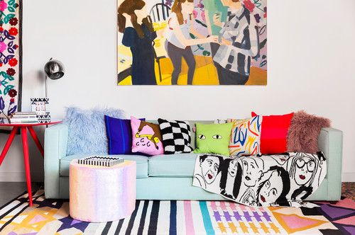 color pattern and texture rule in this brooklyn home famous