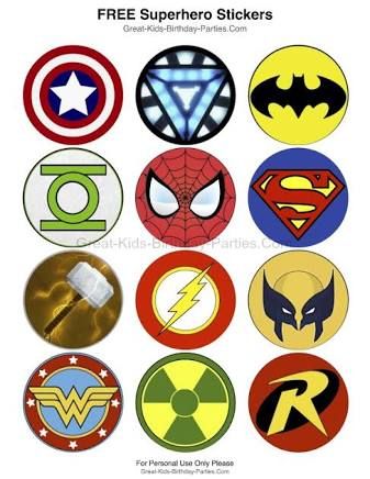 superhero logo template google search school superhero party