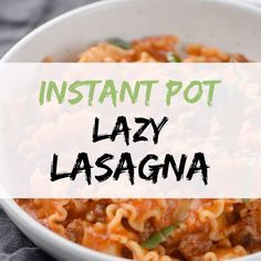 Instant Pot Lazy Lasagna Instant Pot recipe | Inst Instant Pot Lazy Lasagna Instant Pot recipe | Inst
