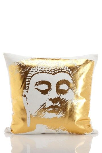 Gold Metallic Pop Buddha Decorative Pillow 40'' X 40'' By Vintage Gorgeous Buddha Decorative Pillows Gold Metallic Pop Buddha Decorative Pillow 40'' X 40'' By Vintage Gorgeous Buddha Decorative Pillows