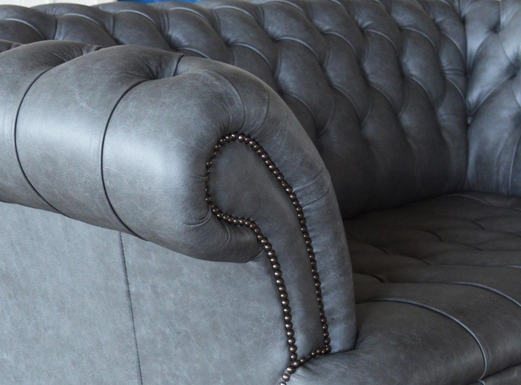 Grey Chesterfield Sofa Leather Mart Davenport Iowa Living Room Grey Chesterfield Sofa Leather Mart Davenport Iowa
