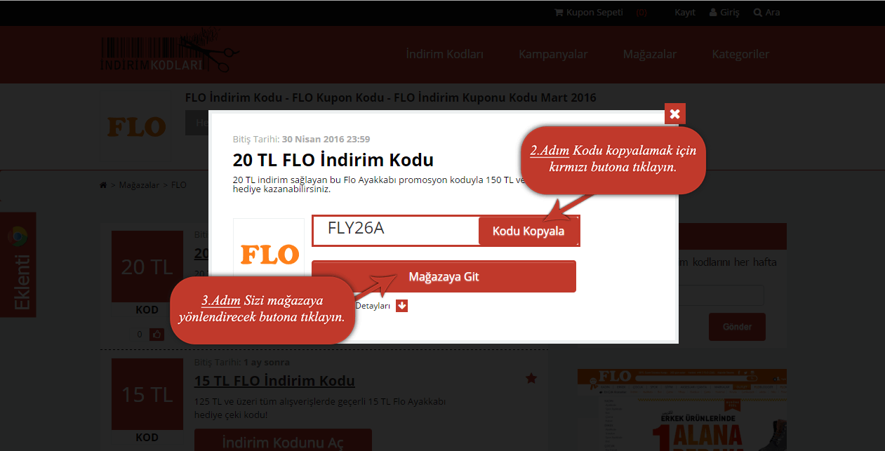 Flo Kupon Kodu Nasil Kullanilir Kuponlar