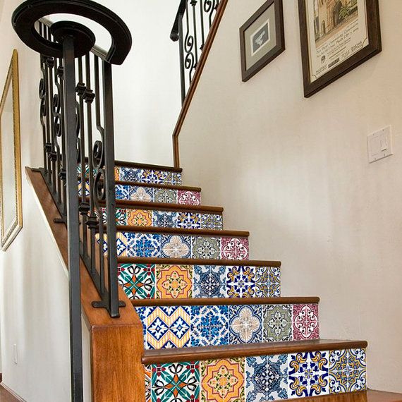 Staircase Tiles - Portuguese Tiles - Staircase Decor - Portuguese - decoracion de escaleras Staircase Tiles - Portuguese Tiles - Staircase Decor - Portuguese - decoracion de escaleras