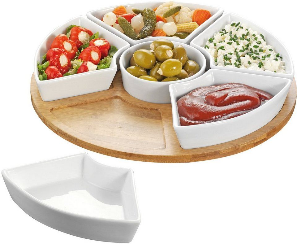 Servierschalen-Set /"Susan/" drehbar Esmeyer 7tlg