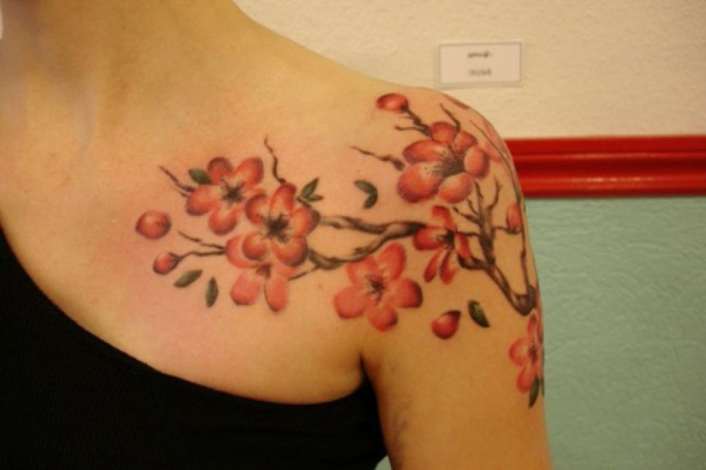 Cherry blossom tattoo meaning, Cherry blossom tattoo, Cherry blossom