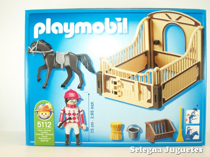 playmobil - caballo arabe con establo marron y amarillo - 5112 (3) | Caballo arabe, Establos, Caballos