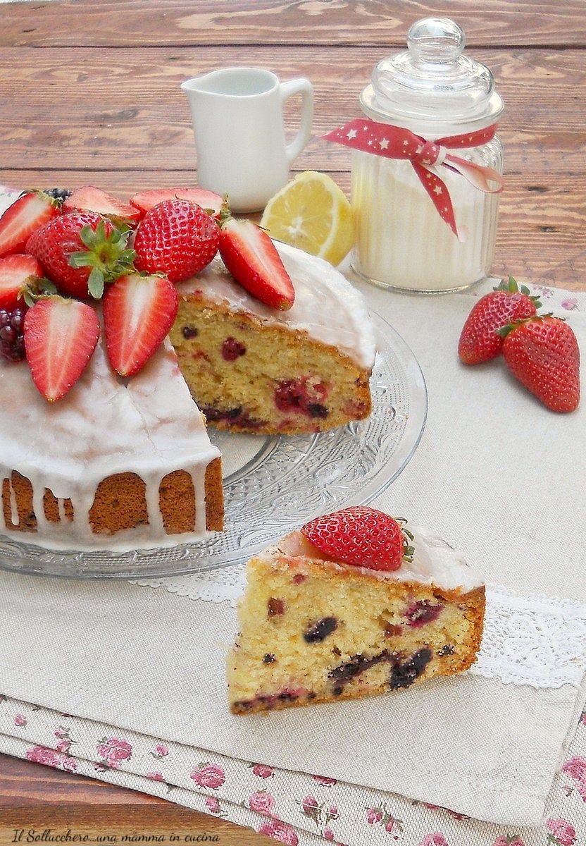 TORTA 7 VASETTI AI FRUTTI DI BOSCO Ricette, Torte, Dolci