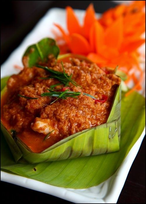 Hor Mok a seafood souffle Food, Malaysian food, Asian recipes