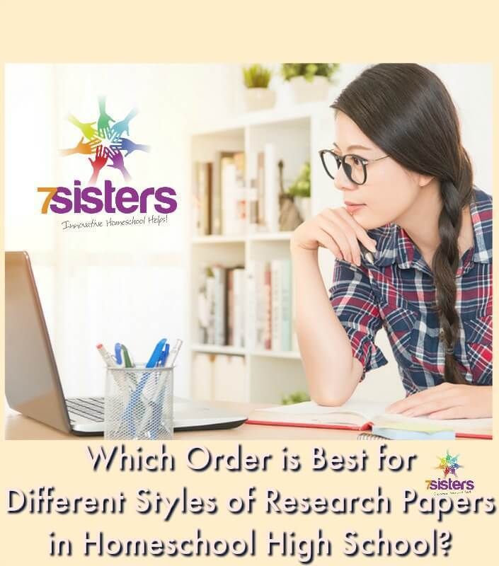 Order of research paper