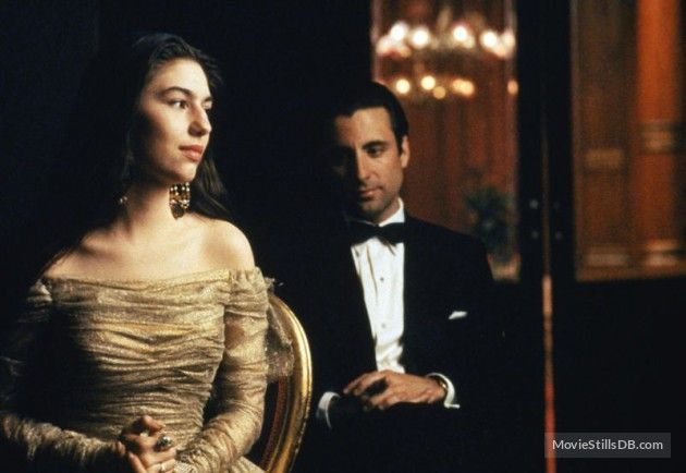 The Godfather Part Iii Publicity Still Of Andy Garcia Sofia