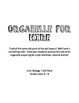 cell organelle speed dating