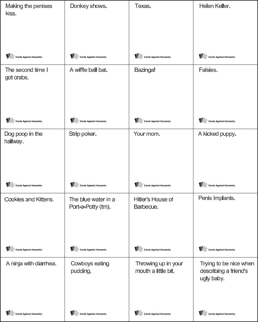 Cards Against Humanity Pdf Deutsch Cards Against Humanity Pdf Deutsch