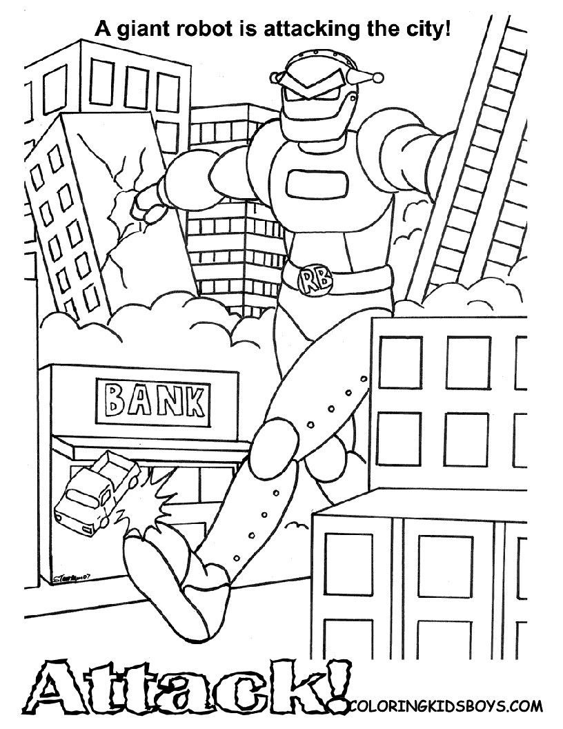 Download Super Coloring Pages Robot Doraemon