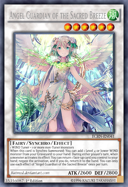 Angel Guardian Of The Sacred Breeze By BatMed On DeviantArt Yugioh the-organization-tcg-the-end-of-shonen-jump-subscription-promos