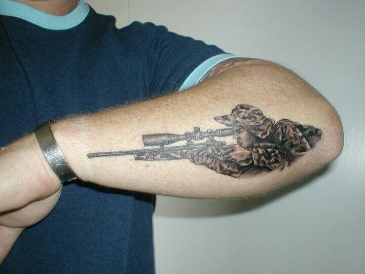 One Shot One Kill Military Tattoos Tattoos Pistol One Shot One Kill Military Tattoos Tattoos Pistol