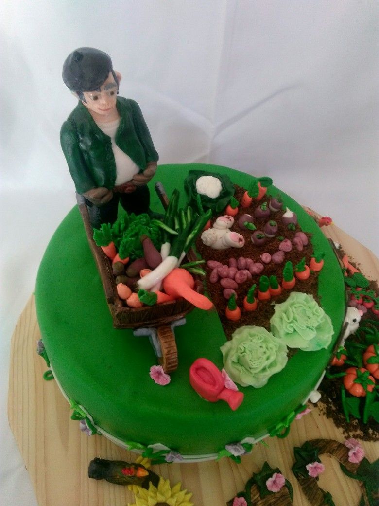Gateau Theme Jardinier Gateau Cake Theme Gateau Theme Jardinier Gateau Cake Theme